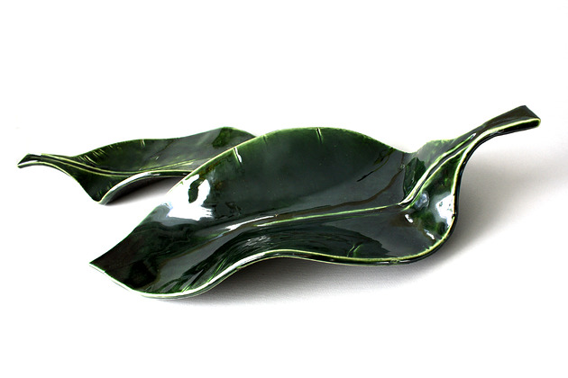 patery i talerze patera dekoracyjno- użytkowa LEAF