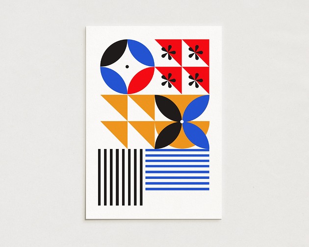 plakaty Bauhaus / Oryginalna grafika / poster print