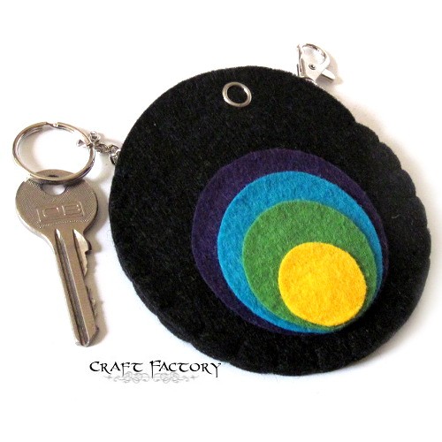 Peacock - etui na klucze Craft Factory