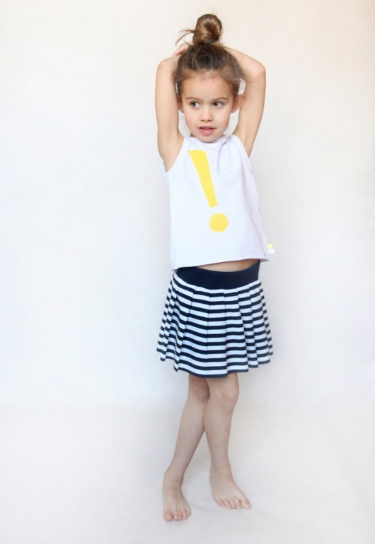 Spódnica Maya Navy Blue Stripes martababy