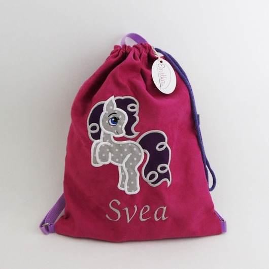 Plecak z konikiem, worek z kucykiem pony Enitka Sweet Baby Room
