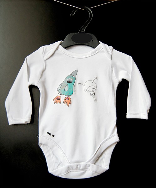 body - podróż kosmiczna  3-6m miamilu