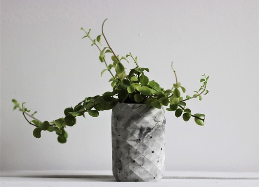 Doniczka z betonu GEOWAZA MARBLE  SBN Design