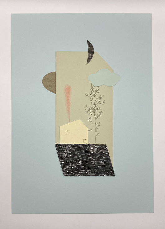 grafiki i ilustracje Kolaż papierowy / analogowy