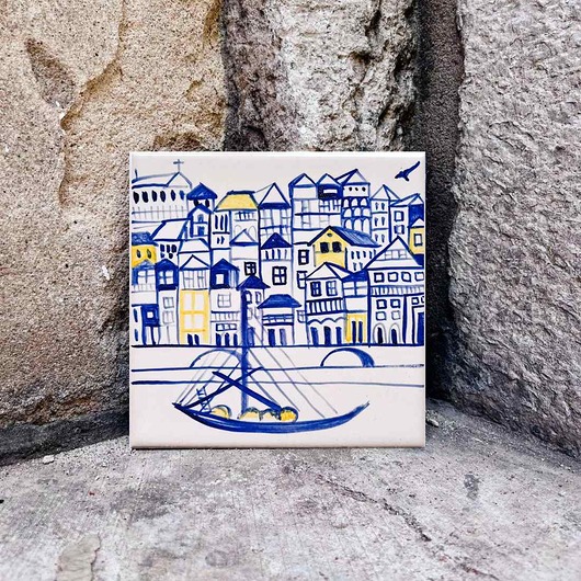 kafle i panele Porto i Ribeira - portugalski klasyk
