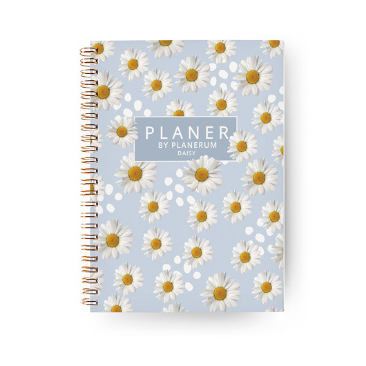 kalendarze i plannery Planer Dzienny Niedatowany A5 Daisy