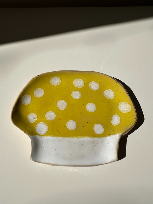 podkładki do kuchni Ceramiczna podstawka pod łyżkę - muchomor