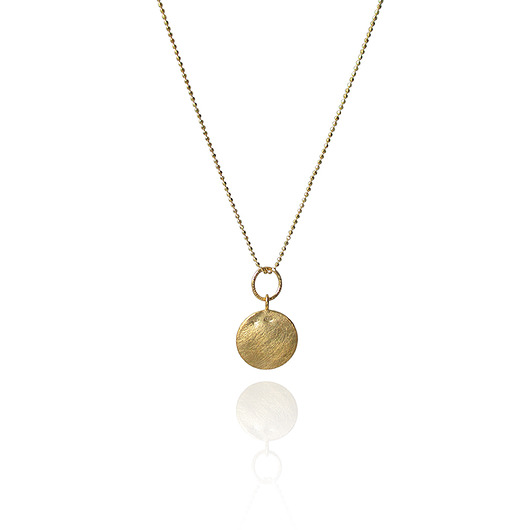 Złoty wisior tabletka KOS jewellery