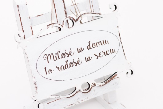 Tabliczka domowa Malandia