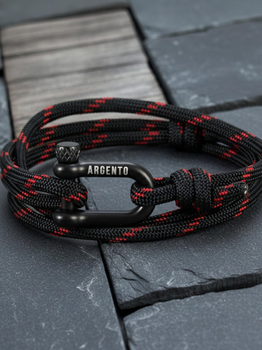 biżuteria męska Męska modna bransoletka z szeklą