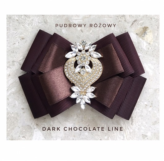 broszki Brosza  Dark Chocolate NEW