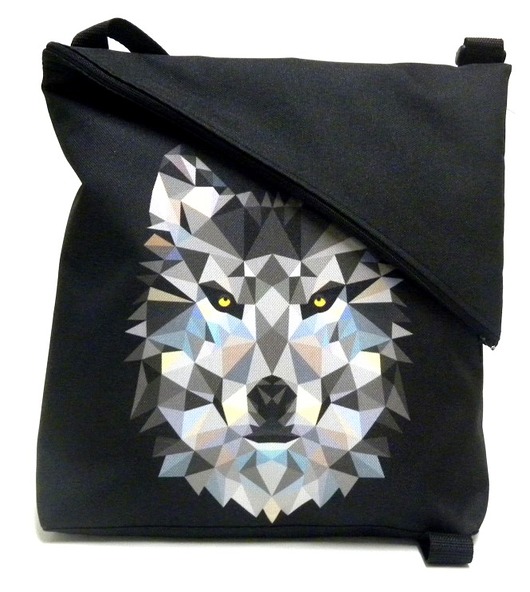 Torba listonoszka z autorskim motywem Gaul Designs