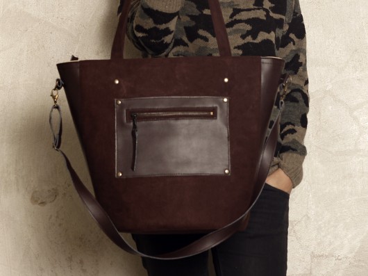 Bucket Bag Brązowa hairoo