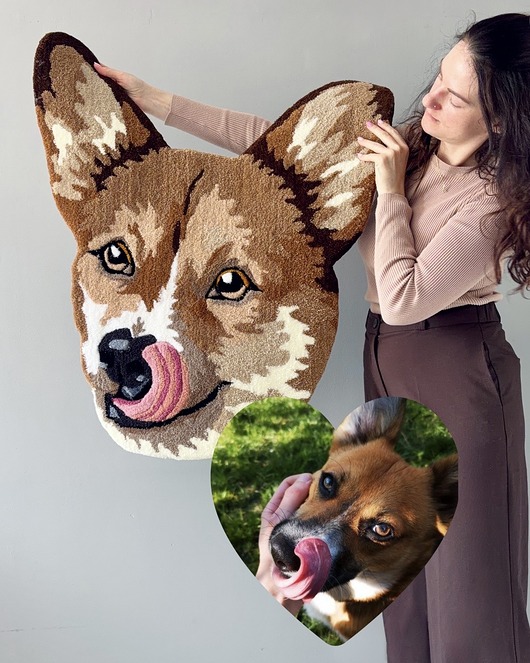 dywany Dywanik z twoim psem