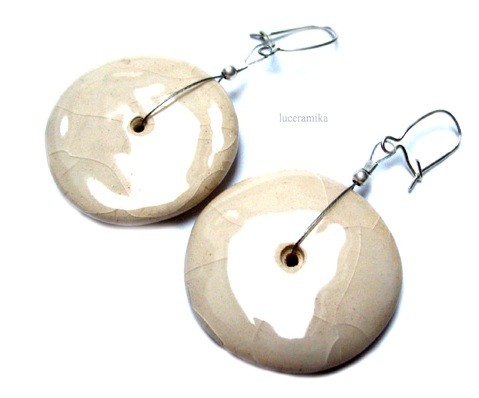 BIG CIRCLES, cream luceramika
