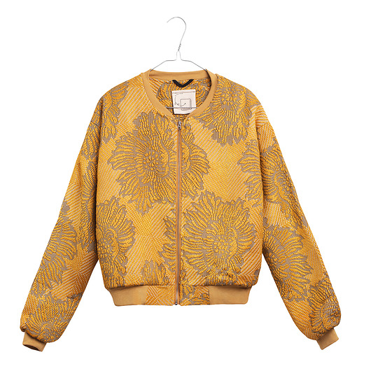 yellow bomber Floral Escape