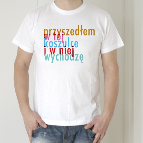 Przyszedłem w tej koszulce ONE MUG A DAY