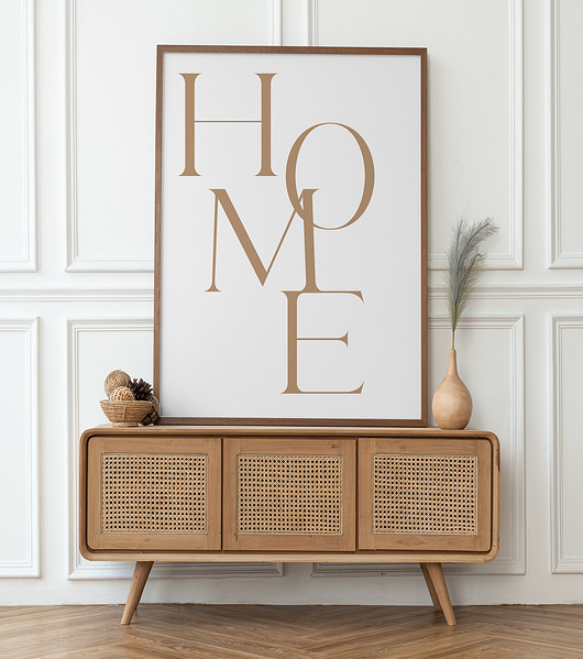 plakaty Plakat Home 50x70 cm