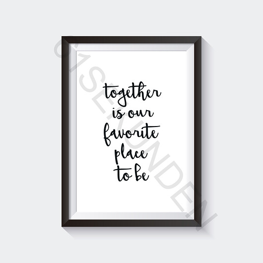 Plakat do salonu TOGETHER 61sekunden