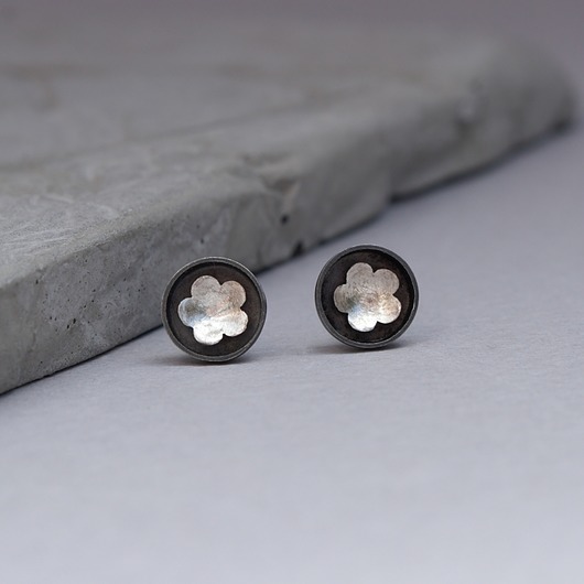 Kolczyki stokrotki,Drobne sztyfty, oohaah Jewellery