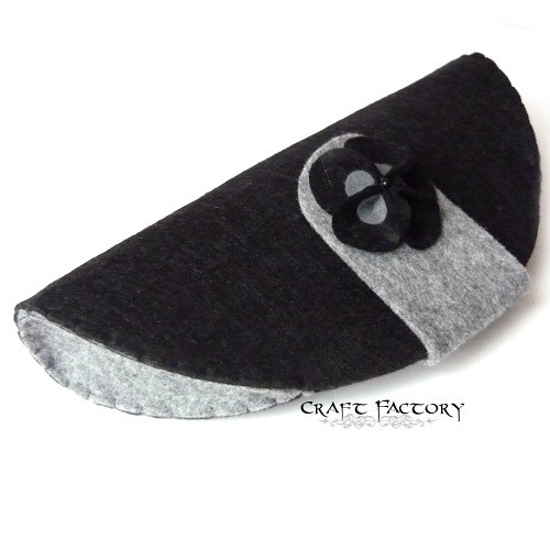 Black&Grey Pancake - do ręki Craft Factory