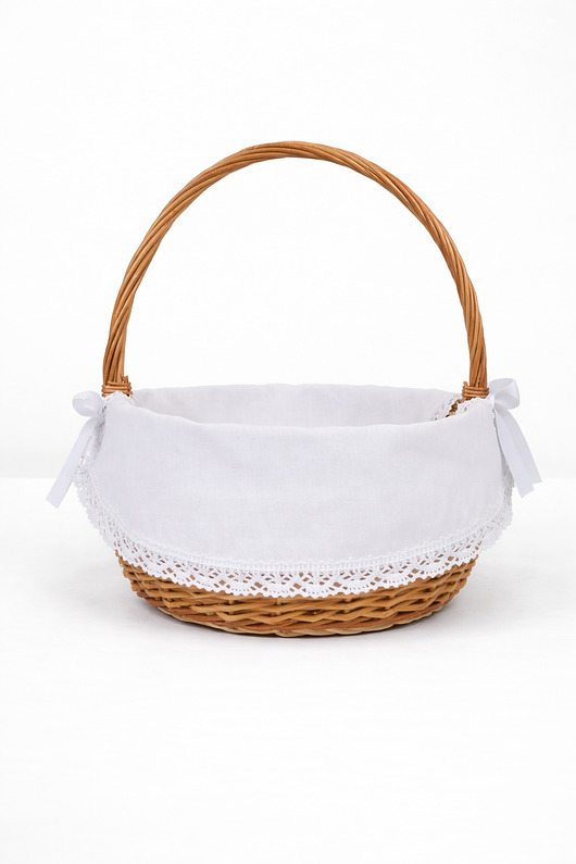 koszyki wielkanocne Serwetka do koszyka WIĄZANA duża KLASYCZNA