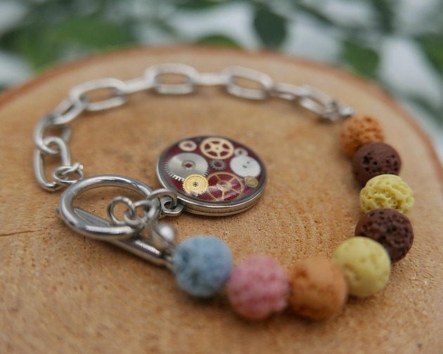 bransoletki - inne Bransoletka Lawa 2