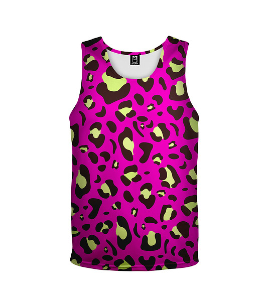 t-shirty dla chłopców Bokserka Top Boy DR.CROW Panterka Pink