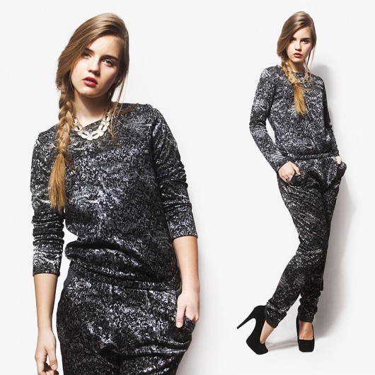 Blossom chic dresowa bluzka S/M QuiteNormal