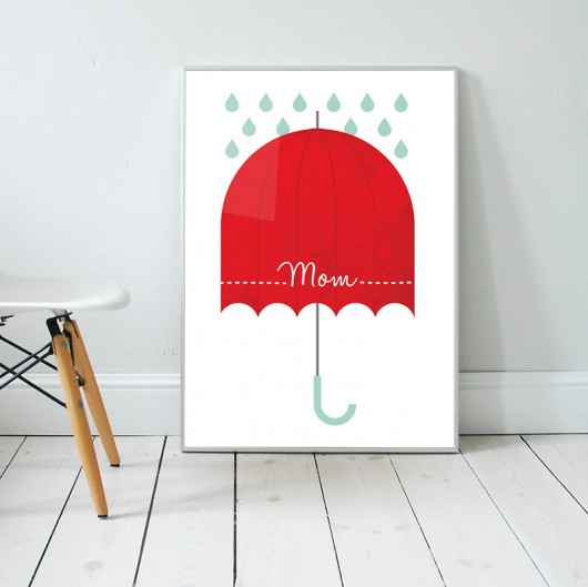 Mom I | plakat A3 milostudio