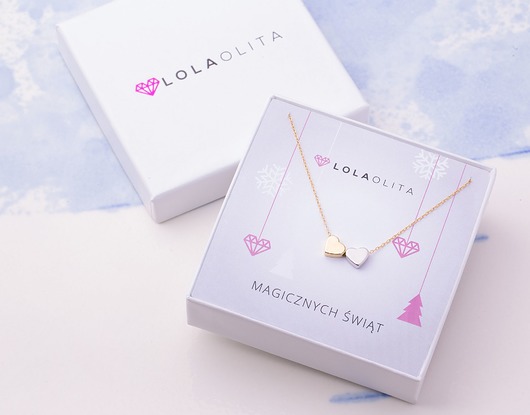 Minimalistyczne serca pod choinkę LOLAOLITA