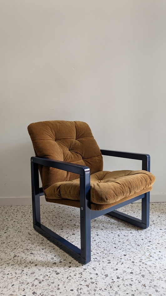 fotele Fotel Bolek, vintage prl