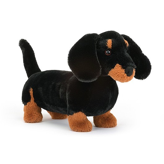 misie i maskotki Maskotka Przytulanka Jamnik Miki 17 cm