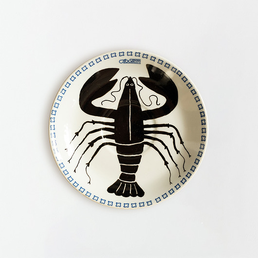 Ozdoby na ścianę Talerz na ścianę - rak