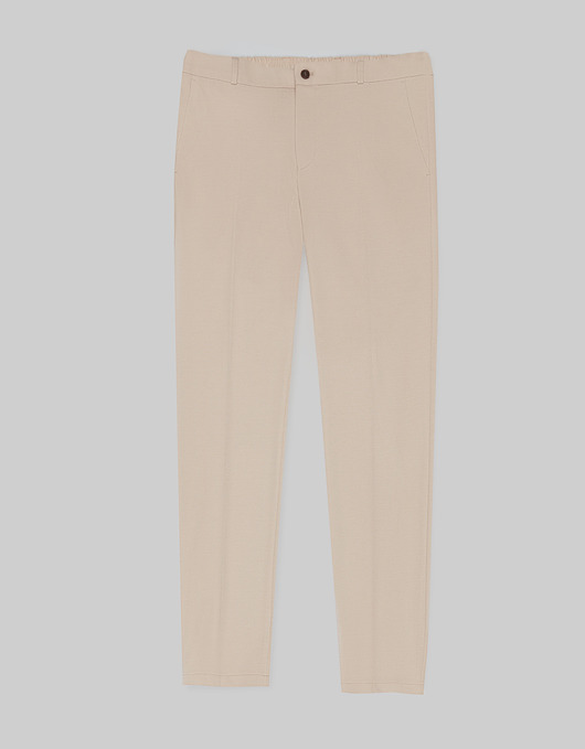spodnie męskie Spodnie do zestawu circello beżowy slim fit