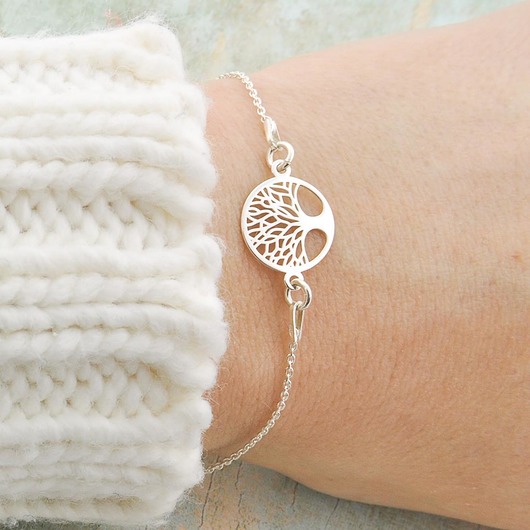 bransoletki srebrne Bransoletka Drzewo życia, Drzewko rodzinne