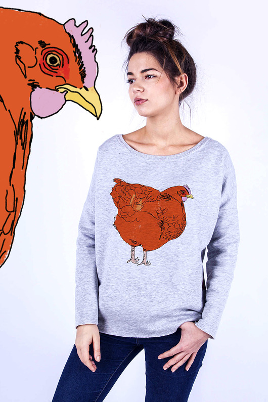 Bluza damska 'kura' dziendobry