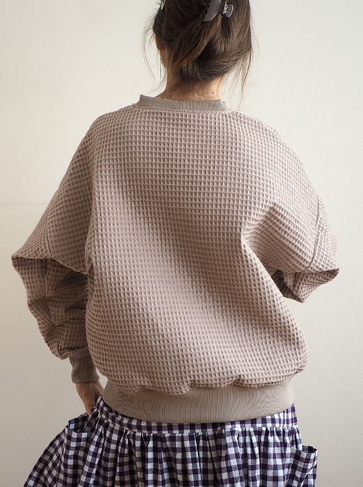 bluza bez kaptura damska Bluza Wafel "FullMoon_00"