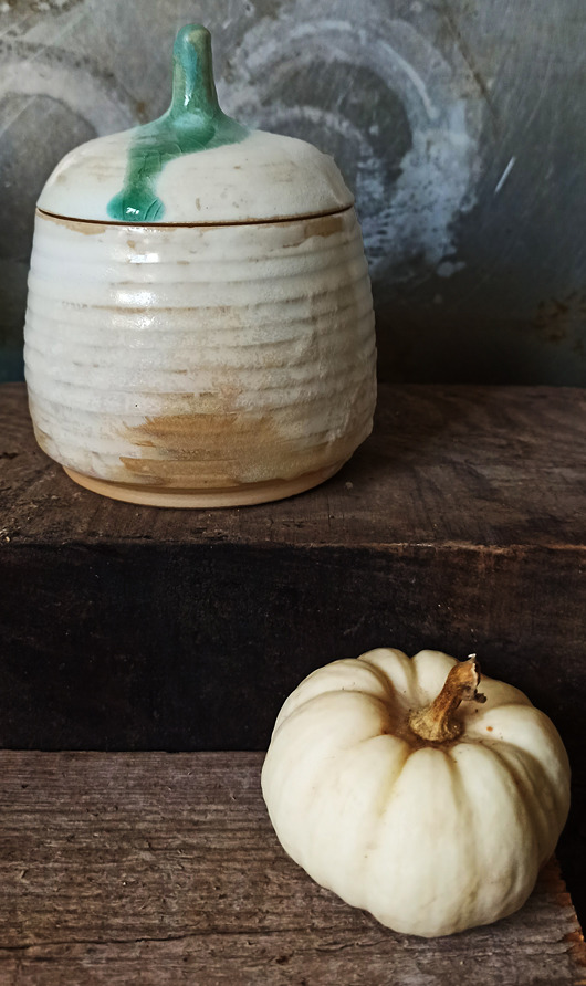 pojemniki kuchenne Ceramiczna szkatułka