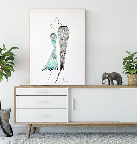 grafika 50X70 cm  Krystyna Siwek Art