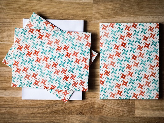 Kartki okolicznościowe we wzorki, zestaw 5 sztuk 71 Prints