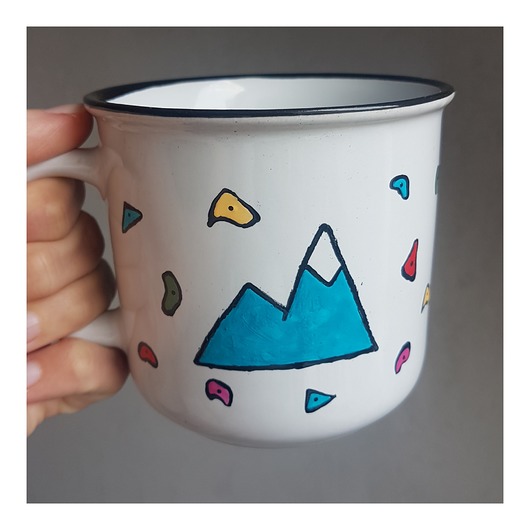 Kubek "jakbyturystyczny" Climber Little Bee Craft