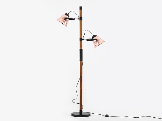 Lampa podłogowa Sherlock Floor, miedziany CustomForm