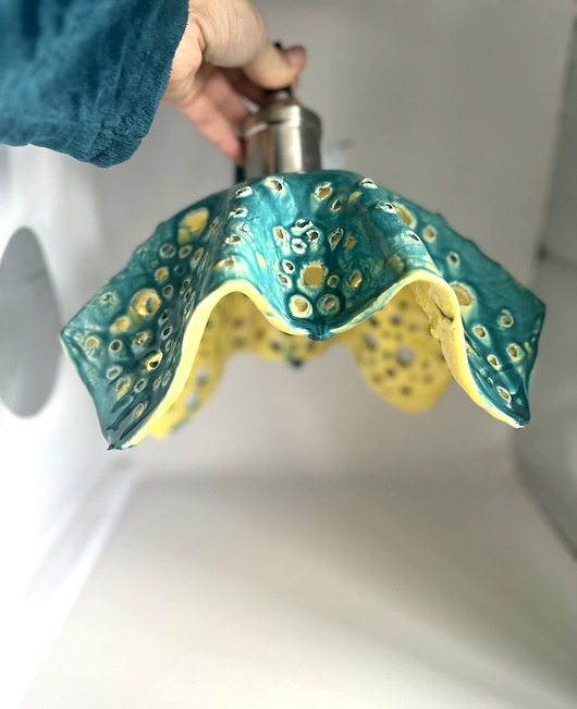 lampy wiszące Lampa ceramiczna wisząca Fjord