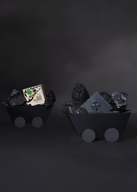 mydło w kostce Hajer Przodowy, mydło z węglem