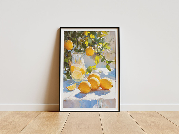 plakaty Plakat - Lemoniadowy poranek
