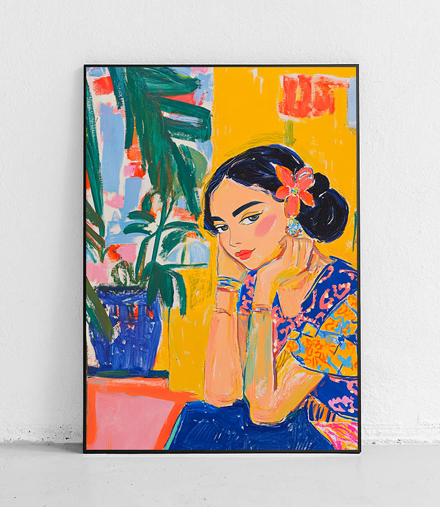 plakaty Plakat Myśli wśród kolorów lata