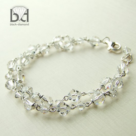 Ślubna Bransoletka Black Diamond