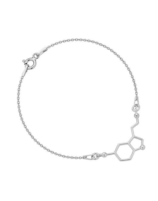 bransoletki srebrne Bransoletka z serotoniną /1761/