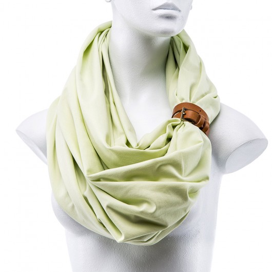 Dzianinowy Komin Tuba Szal LEMON (pasek) CADOaccessories